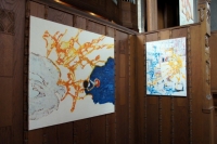 Ausstellung Erik Weiser "Das Neue Testament" in der Philippus Kirche Leipzig